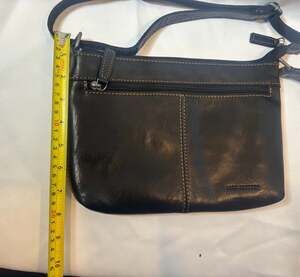 Jack Georges Voyager Purse Small Leather Brown Crossbody Purse Originally